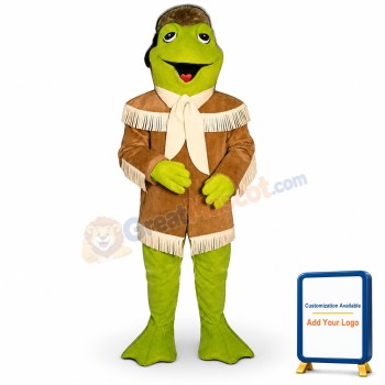 Davy Frogett Lightweight Mascot Costume