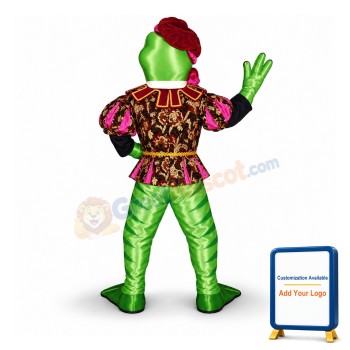 Prince Frederick Frog Lightweight Mascot Costume