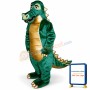 Spiked Alligator Lightweight Mascot Costume