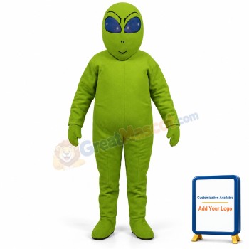 Green Alien Lightweight Mascot Costume