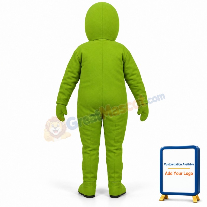 Green Alien Lightweight Mascot Costume