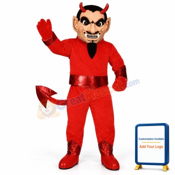 Red Devil Lightweight Mascot Costume