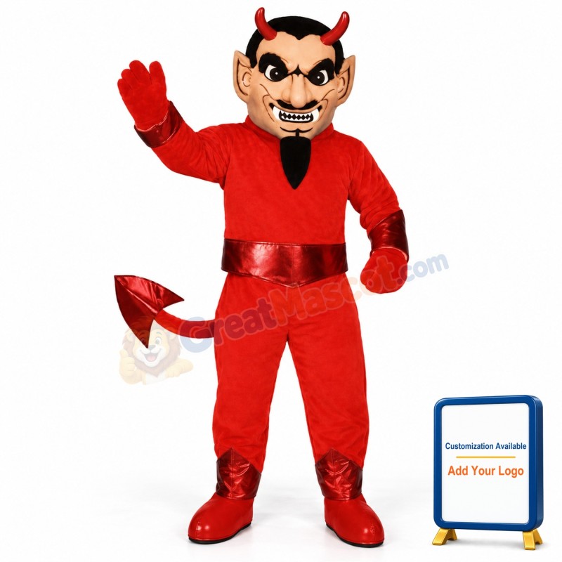 Red Devil Lightweight Mascot Costume