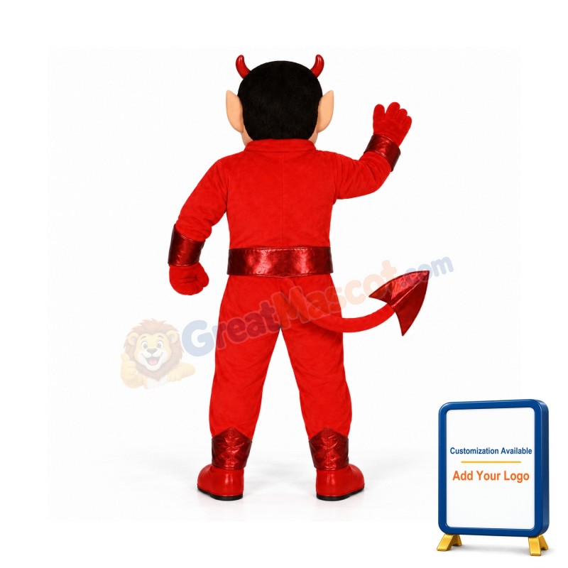Red Devil Lightweight Mascot Costume