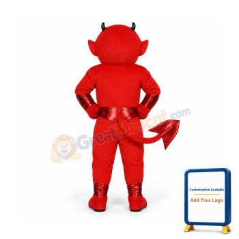 Cute Red Devil Lightweight Mascot Costume
