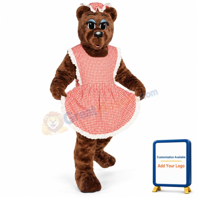 Ma Bear Lightweight Mascot Costume