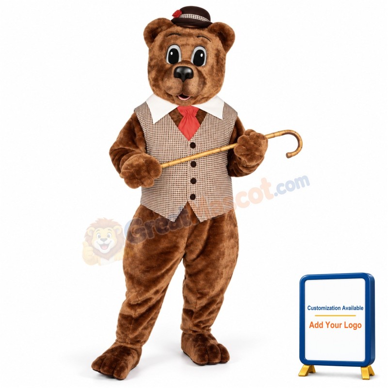 Pa Bear Lightweight Mascot Costume
