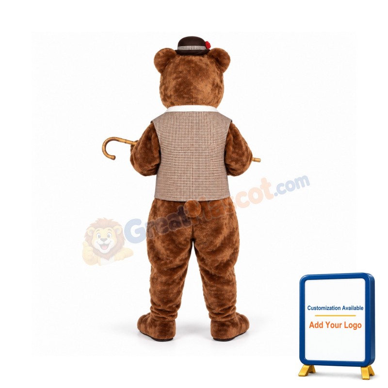 Pa Bear Lightweight Mascot Costume