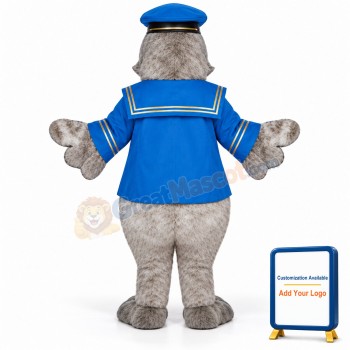 Walrus w-Sailor Suit Lightweight Mascot Costume