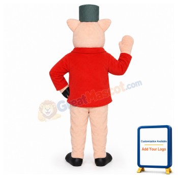 Brick Pig Lightweight Mascot Costume