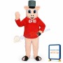 Brick Pig Lightweight Mascot Costume