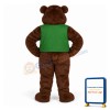Bramble Bear w-Vest Lightweight Mascot Costume