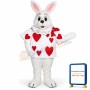 White Bunny w-Outfit Lightweight Mascot Costume