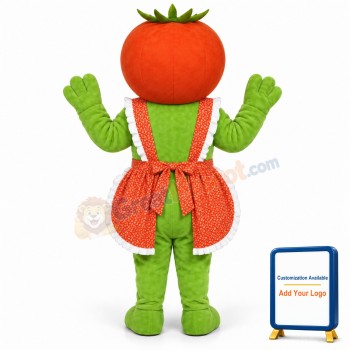 Ms.Tomato w-Apron Lightweight Mascot Costume