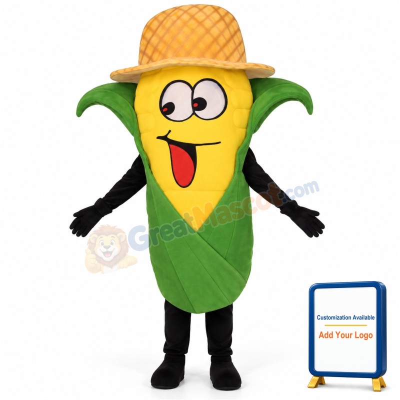 Crazy Corn Lightweight Mascot Costume