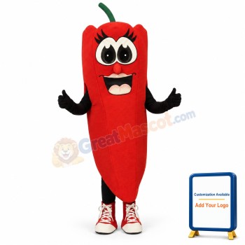 Ms. Red Hot Pepper Lightweight Mascot Costume