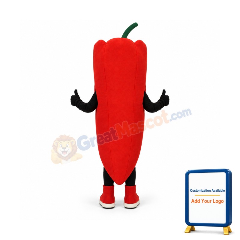 Ms. Red Hot Pepper Lightweight Mascot Costume