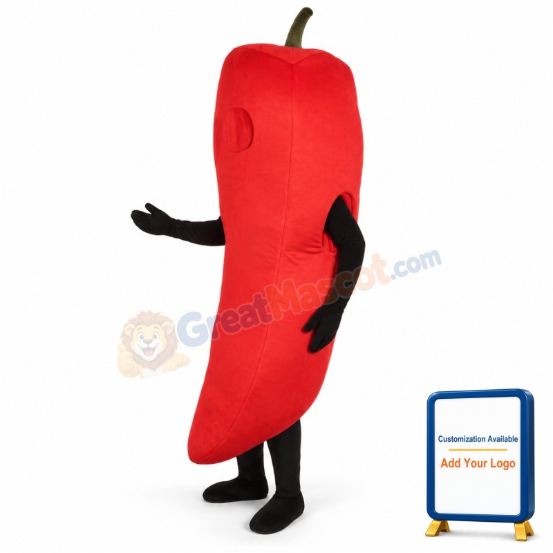 Chili Pepper Lightweight Mascot Costume