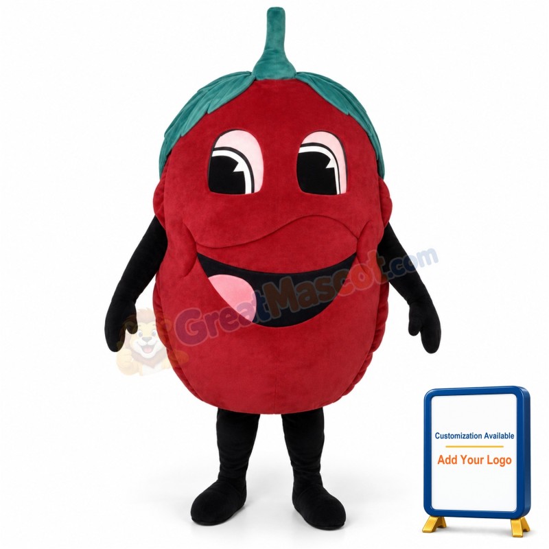 Raspberry Lightweight Mascot Costume