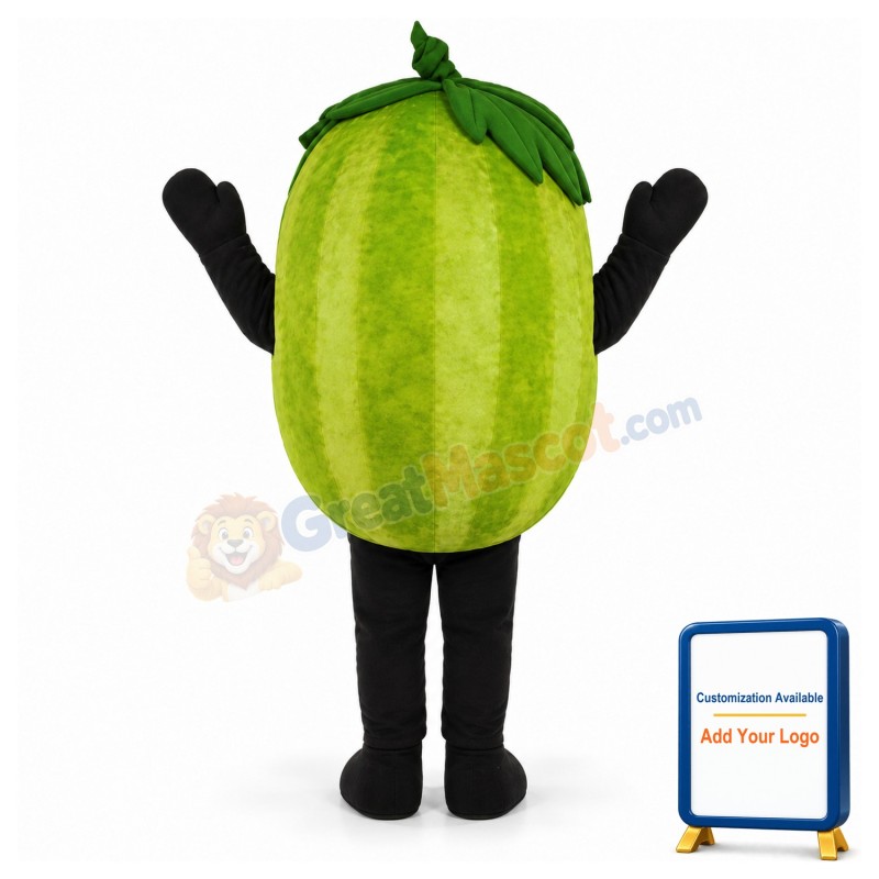 Wally Watermellon Lightweight Mascot Costume