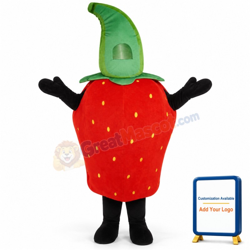Strawberry Lightweight Mascot Costume