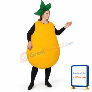 Pear Lightweight Mascot Costume