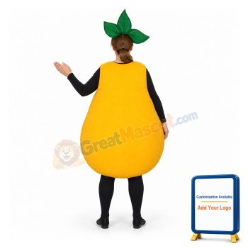 Pear Lightweight Mascot Costume