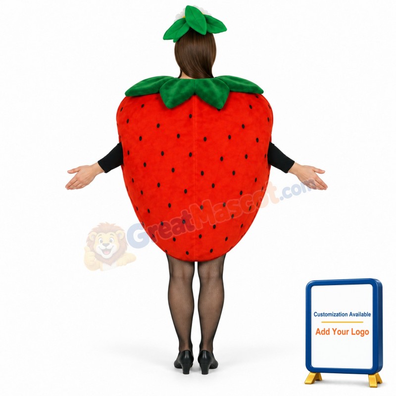 Strawberry Lightweight Mascot Costume