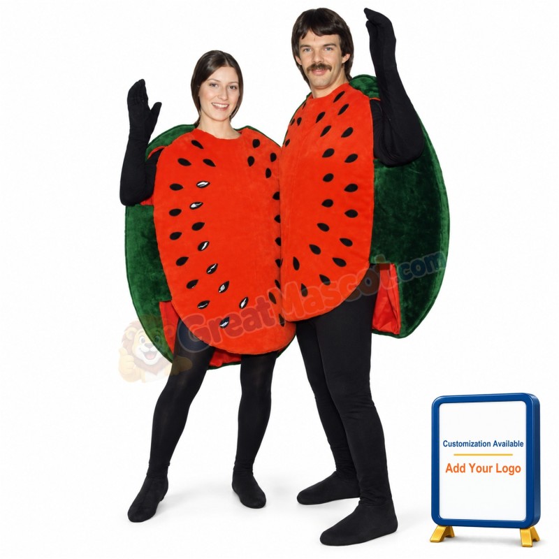 Watermelon Half Lightweight Mascot Costume