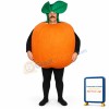 Orange Lightweight Mascot Costume
