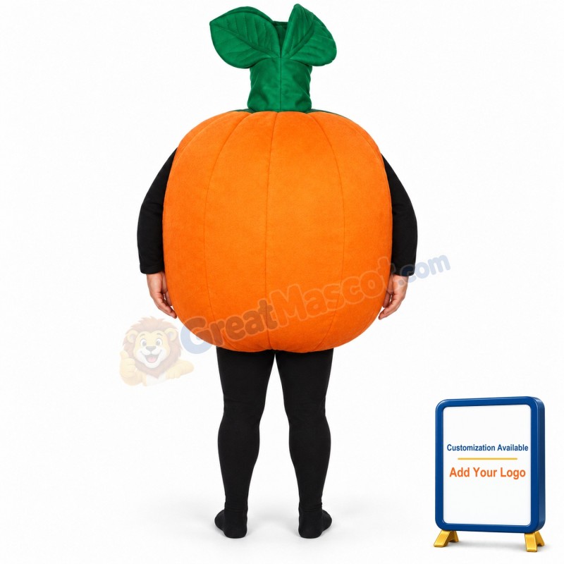 Orange Lightweight Mascot Costume