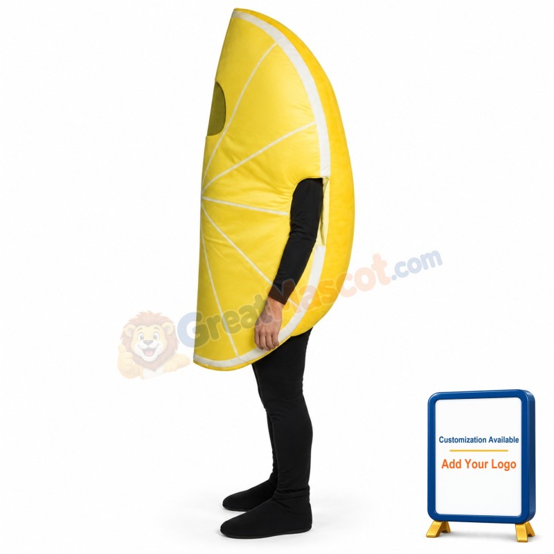 Lemon Wedge Lightweight Mascot Costume