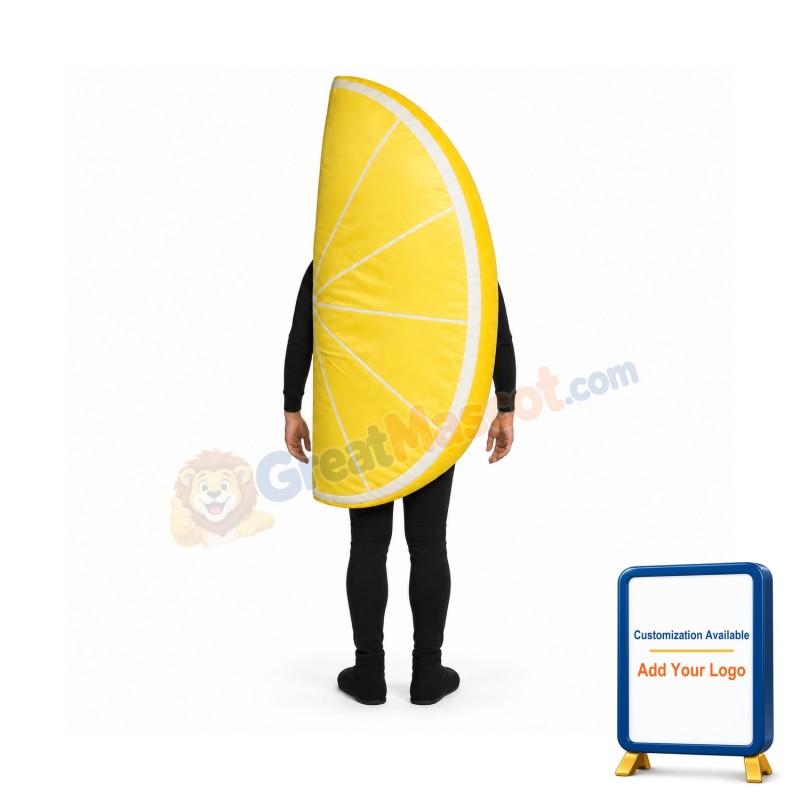 Lemon Wedge Lightweight Mascot Costume