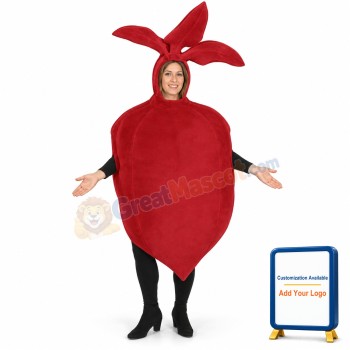 Beet Lightweight Mascot Costume