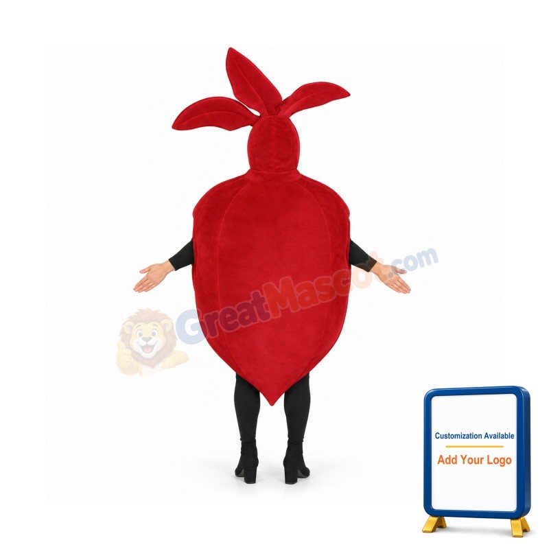 Beet Lightweight Mascot Costume