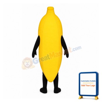 Happy Banana Lightweight Mascot Costume