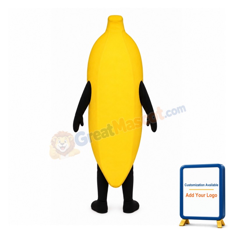 Happy Banana Lightweight Mascot Costume