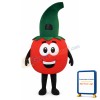 Tomato w-Stem Lightweight Mascot Costume