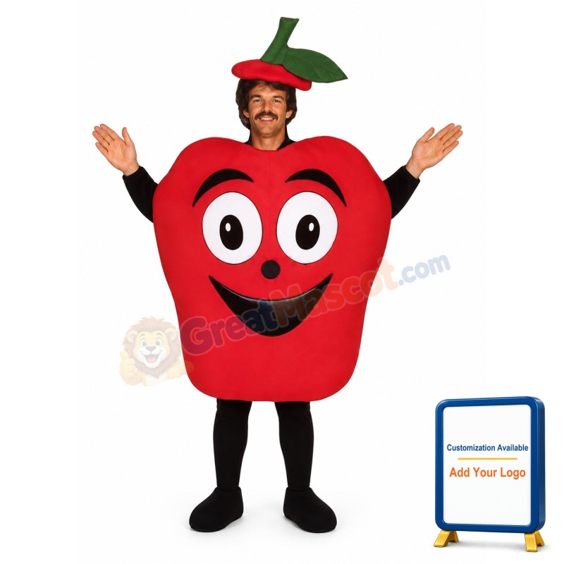 Baked Apple Lightweight Mascot Costume
