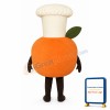 Baker Peach Lightweight Mascot Costume