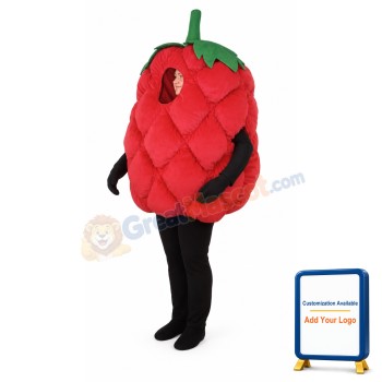 Fresh Raspberry Lightweight Mascot Costume