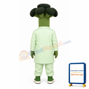 Mr. Broccoli Lightweight Mascot Costume