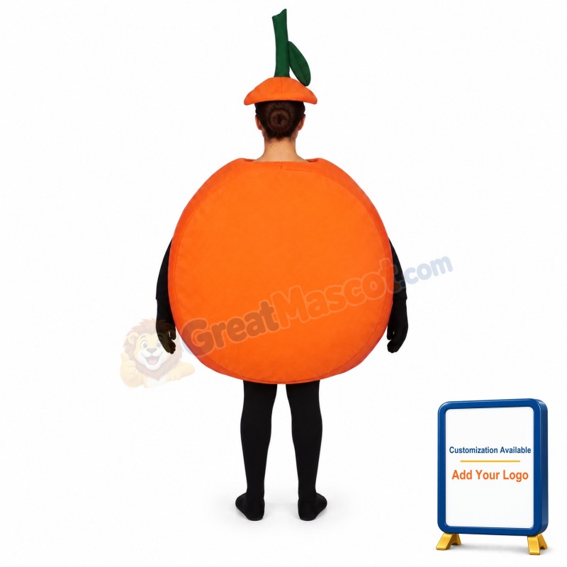 Sliced Orange Lightweight Mascot Costume
