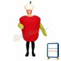 Wormy Apple Lightweight Mascot Costume