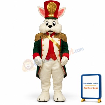 Colonel Wendall w-Green Coat & Hat Lightweight Mascot Costume
