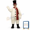 Snowman w-Hood Lightweight Mascot Costume