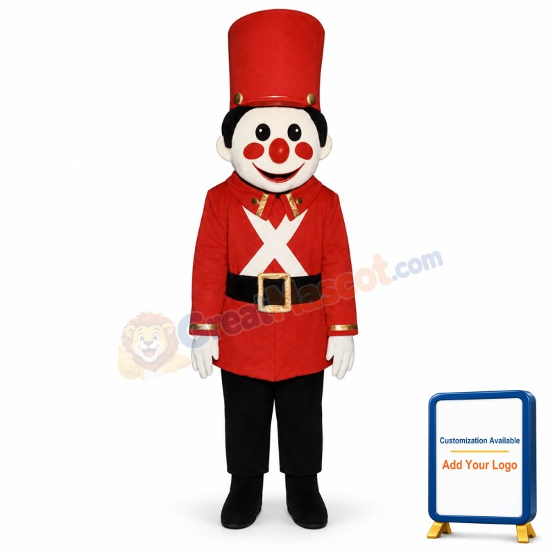 Toy Soldier Lightweight Mascot Costume