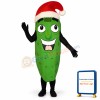 Santa Clause Pickle Lightweight Mascot Costume
