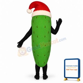 Santa Clause Pickle Lightweight Mascot Costume
