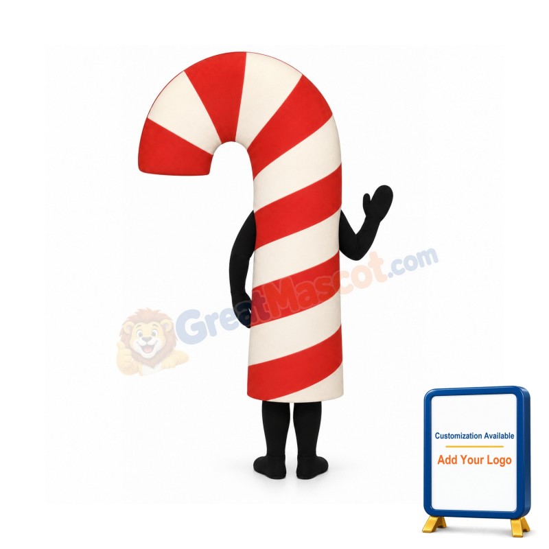 Candy Cane Lightweight Mascot Costume